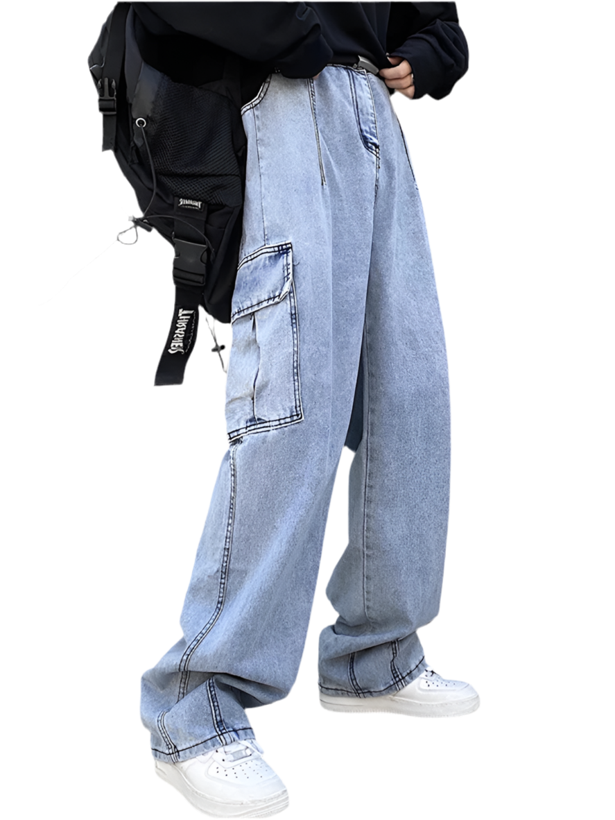 American Style Oversized Baggy Denim Jeans