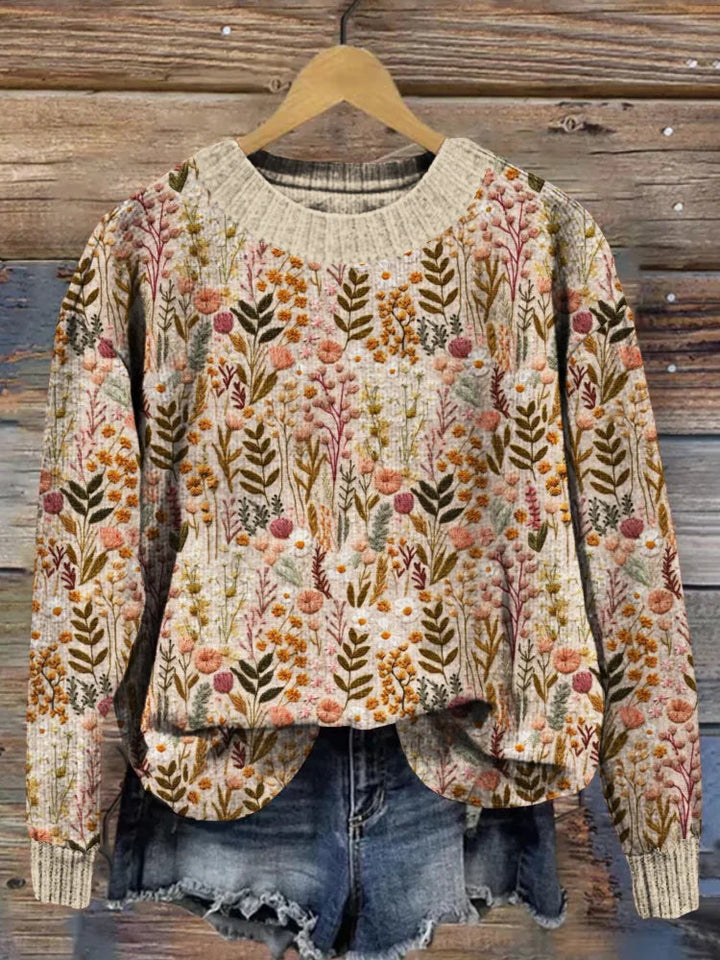 Glamour Garden™ | Liora - Cozy Knit Sweater