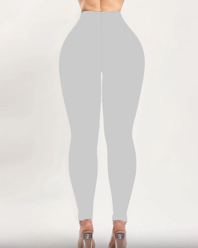 High-Waisted Shaping Leggings with Tummy Control and Butt Lifting Features
