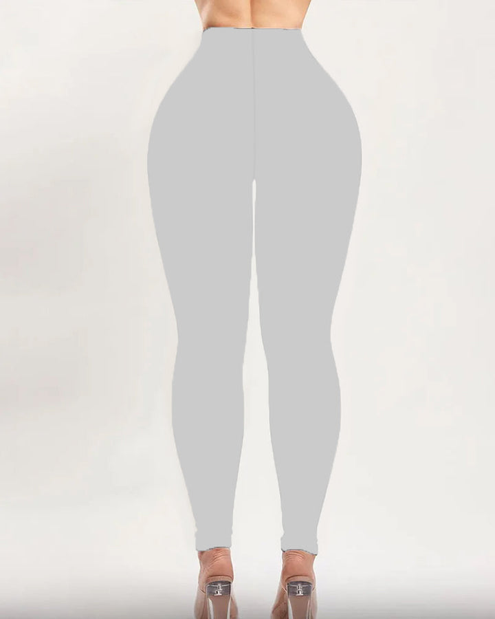 High-Waisted Shaping Leggings with Tummy Control and Butt Lifting Features