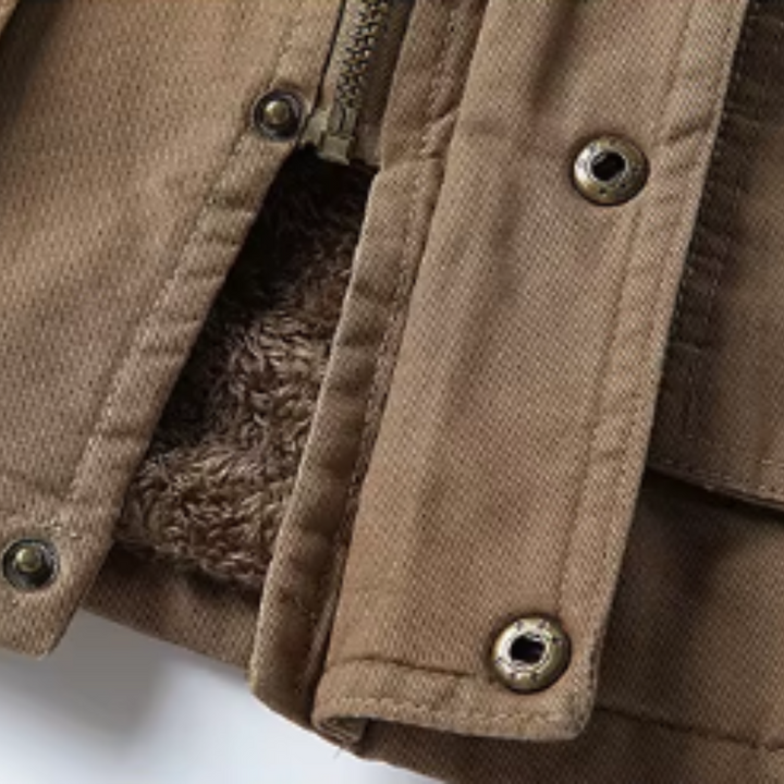 Military Cargo Thick Warm Cotton Winter Coat