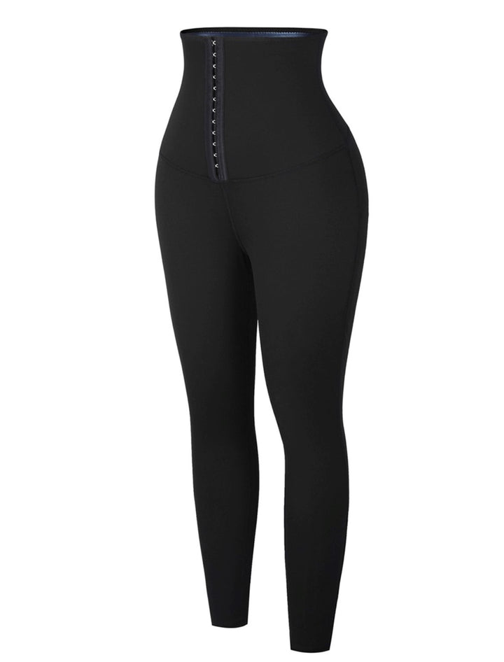 High Compression Butt-Lifting Leggings with Wide Waistband