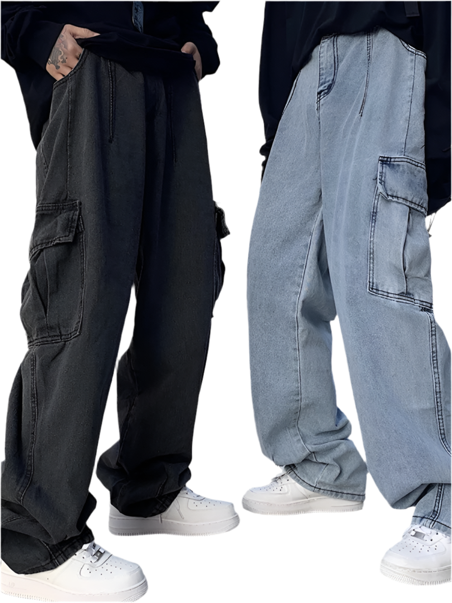 American Style Oversized Baggy Denim Jeans
