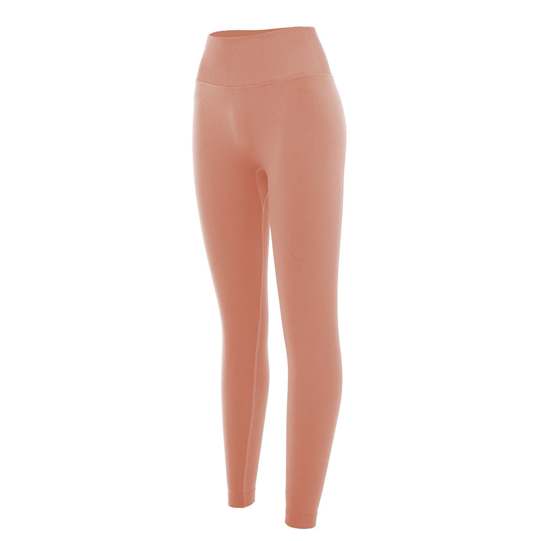 High-Waisted Seamless Yoga Pants for Butt Lifting Workouts