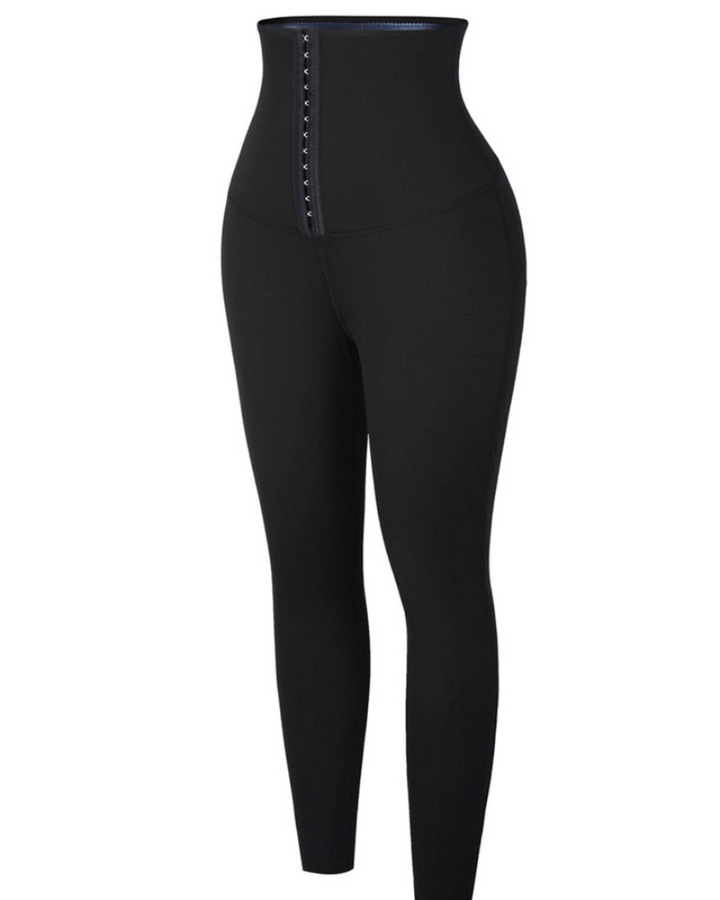 High-Compression Butt-Lifting Leggings with a Comfortable Wide Waistband