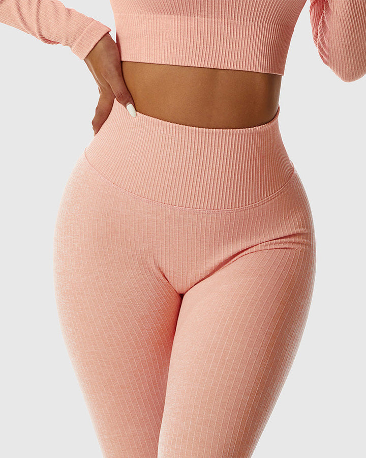 Seamless Breathable Slim-Fit Leggings with Butt Lift for Yoga