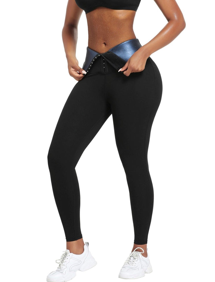 High Compression Butt-Lifting Leggings with Wide Waistband