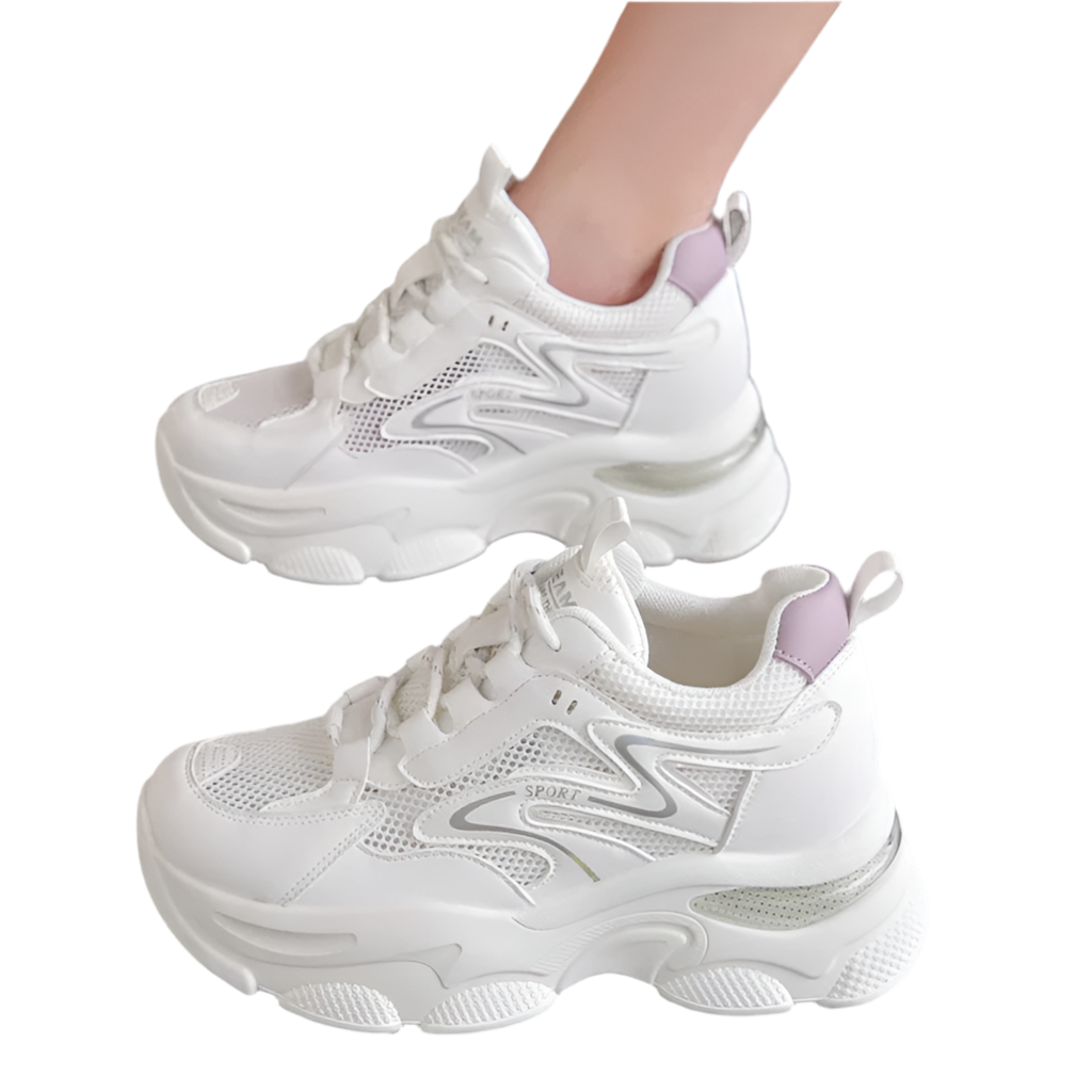 Breathable Mesh Non-slip Chunky Sneakers