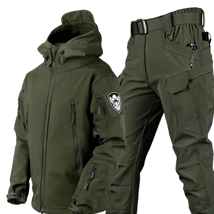 Tactical Military Softshell Jacket and Pants Set