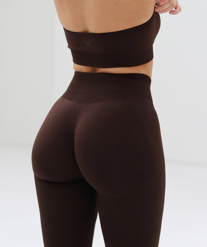 Smooth Ribbed Contour Leggings & Yoga Pants