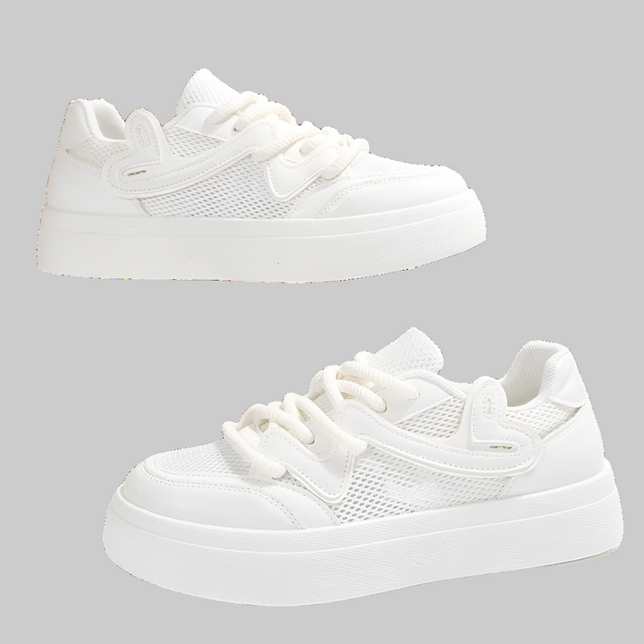 Chunky Platform Breathable Mesh Sneakers