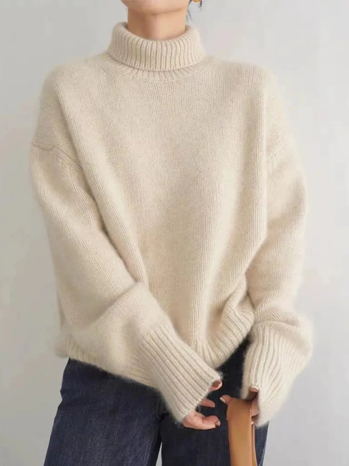 LUDA Elevated High Neck Sweater