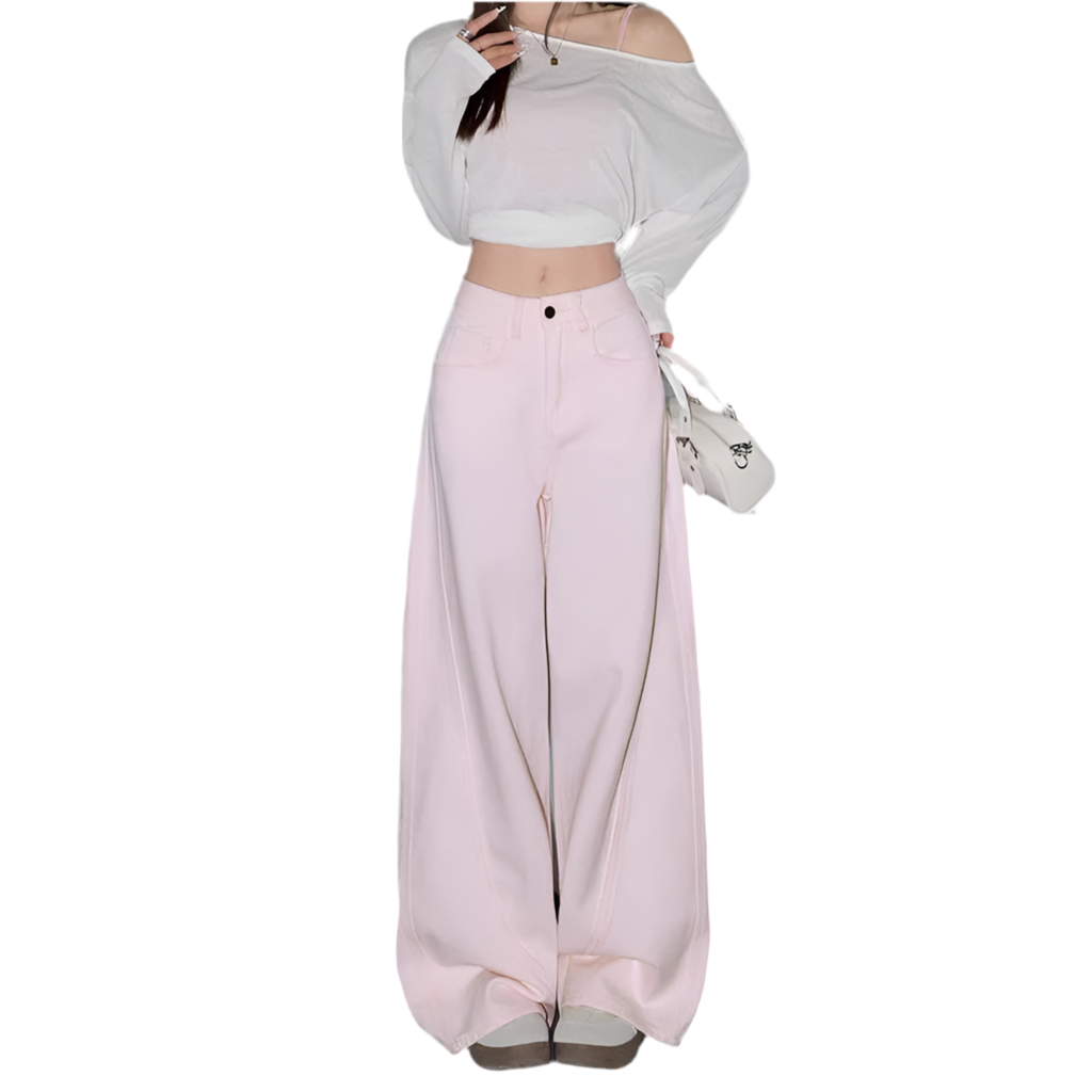 Women's High-Waisted Wide Leg Sweatpants