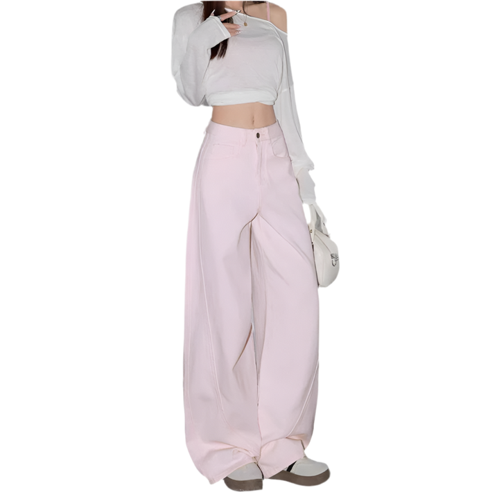 Women's High-Waisted Wide Leg Sweatpants