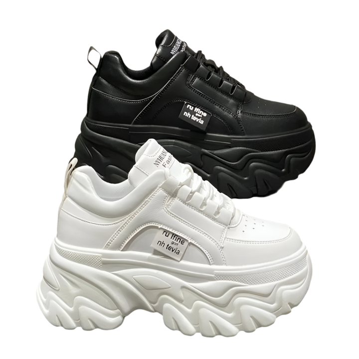 HQ PU Leather Chunky Sneakers