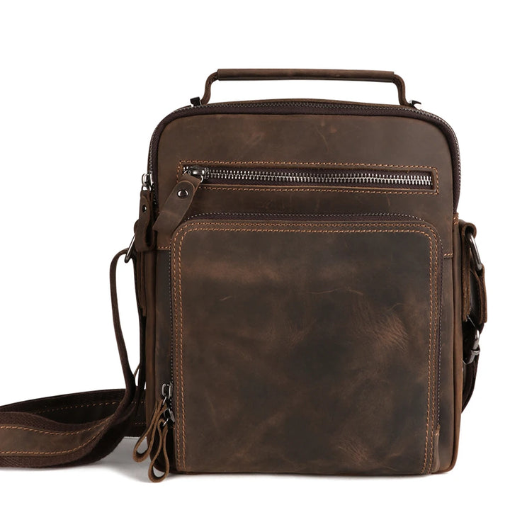 Vintage Genuine Leather Shoulder Bag