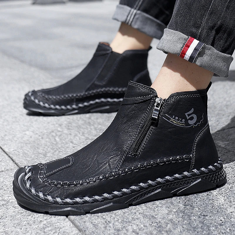 LW Non-Slip Wear-Resistant Leather Boots
