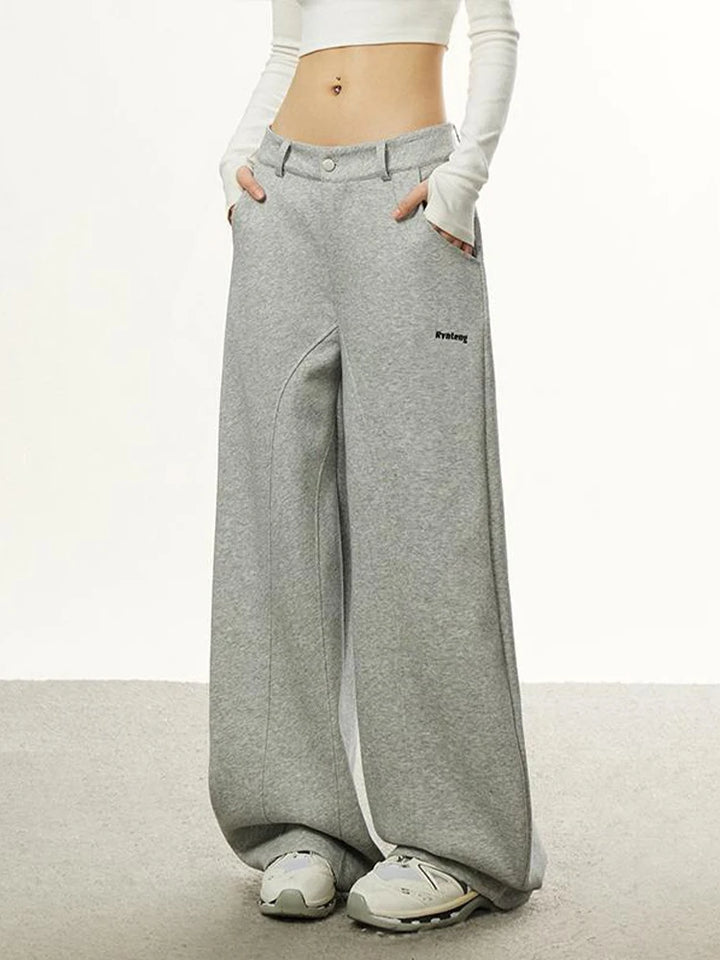 American Retro High Street Y2K Baggy Sweatpants