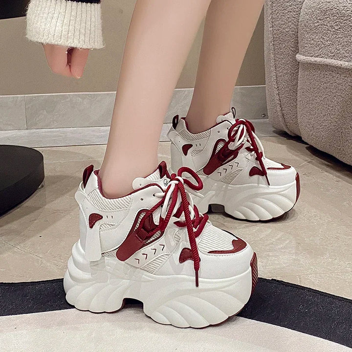 High-Top Platform Sneakers