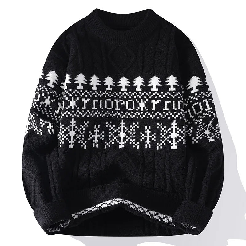 Cross-Border Christmas Crew Neck Sweater