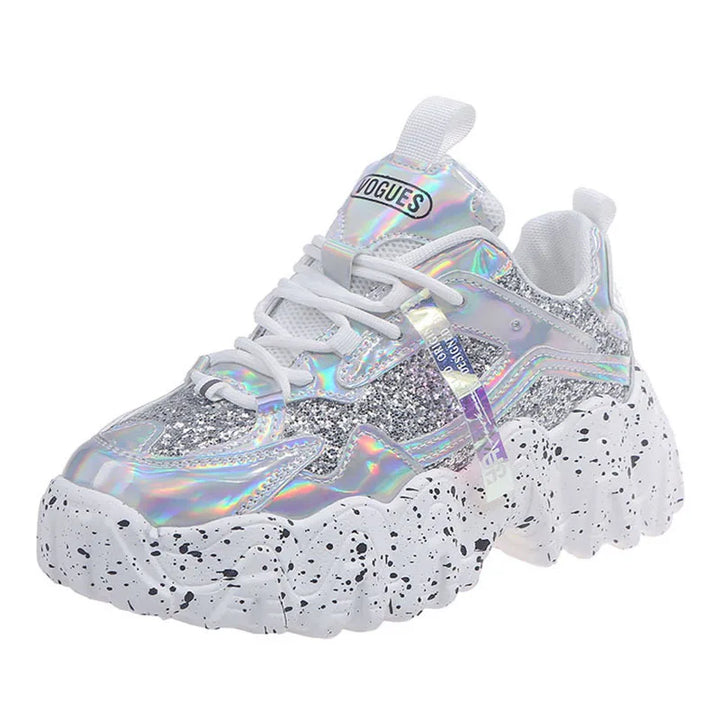 Bling Platform 6CM Chunky Sneakers