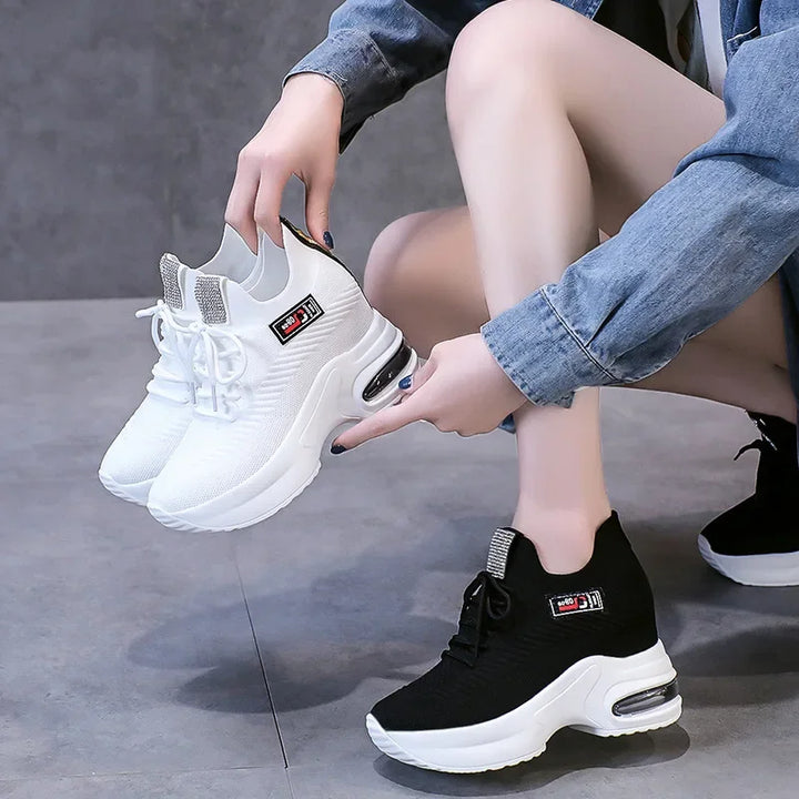 Super Thick Sole High-Elevated Sneakers