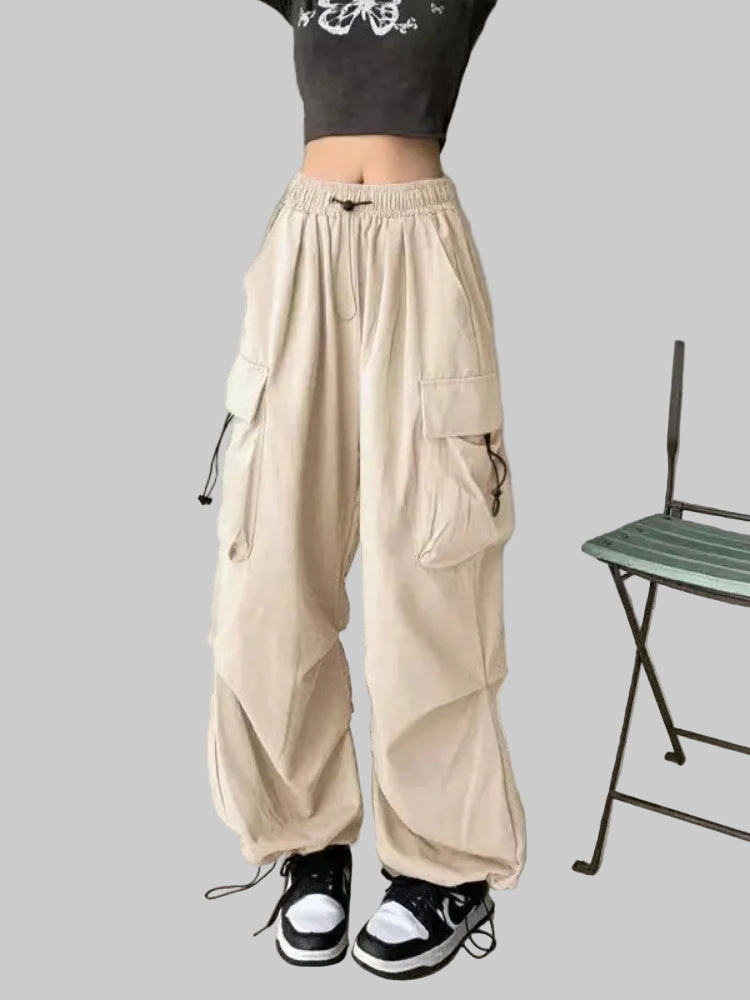 Relaxed Fit Cargo Joggers