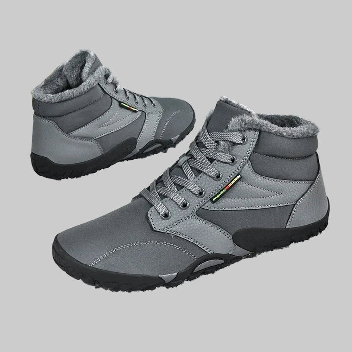 Barefoot Orthopedic Unisex Leather Snow Boots