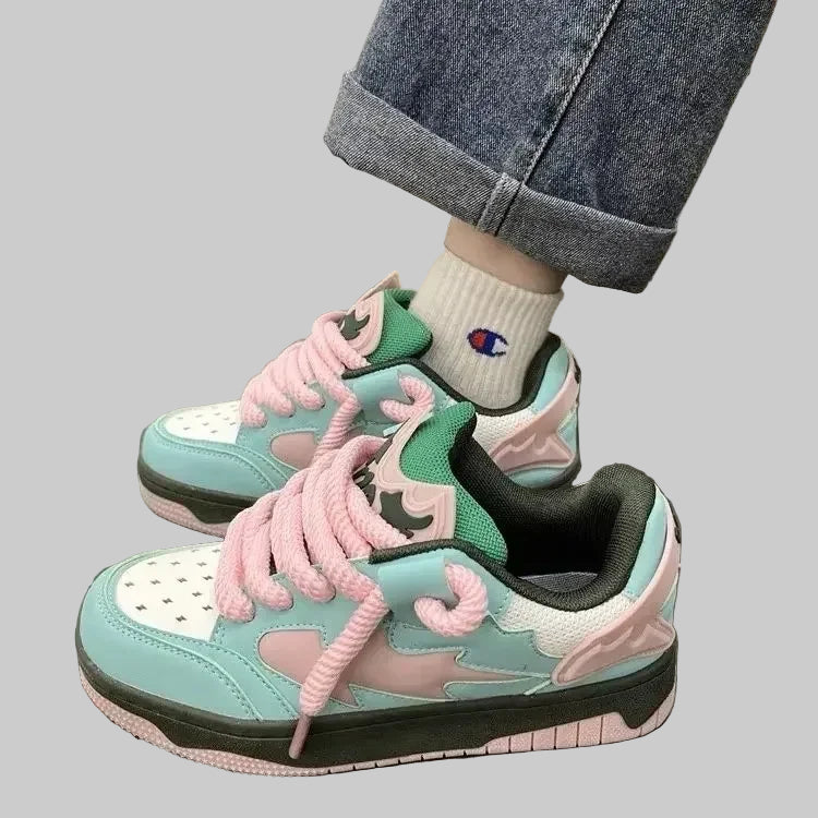 Casual Retro Vulcanized Chunky Sneakers