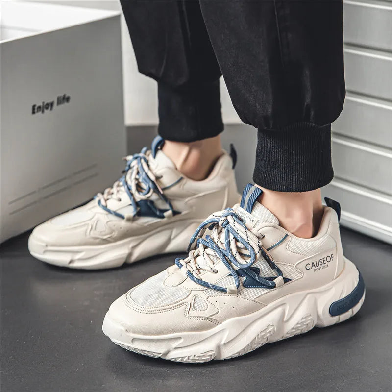 Trendy Breathable Height Boost Chunky Sneakers