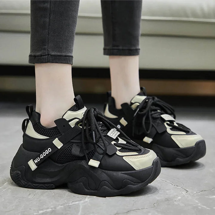 Chunky Breathable Mesh Sports Sneakers