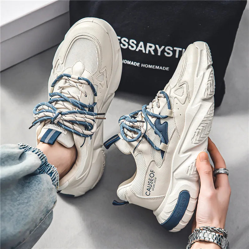 Trendy Breathable Height Boost Chunky Sneakers