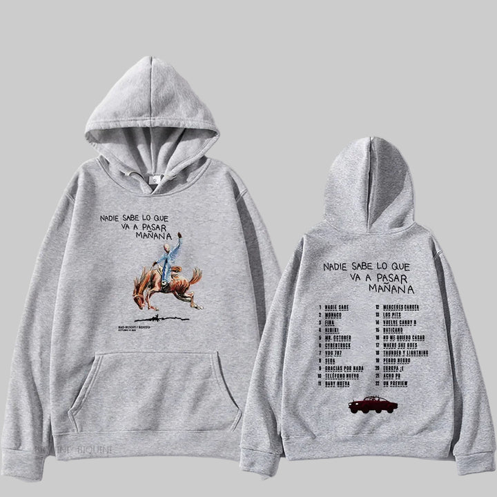 Bad Bunny RIP Unisex Hoodies