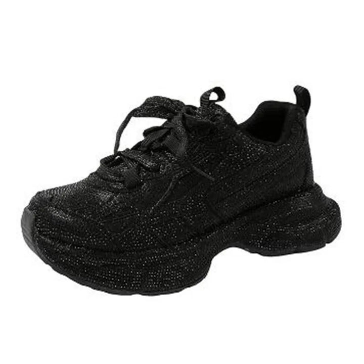 Bling Chunky Breathable Platform Sneakers