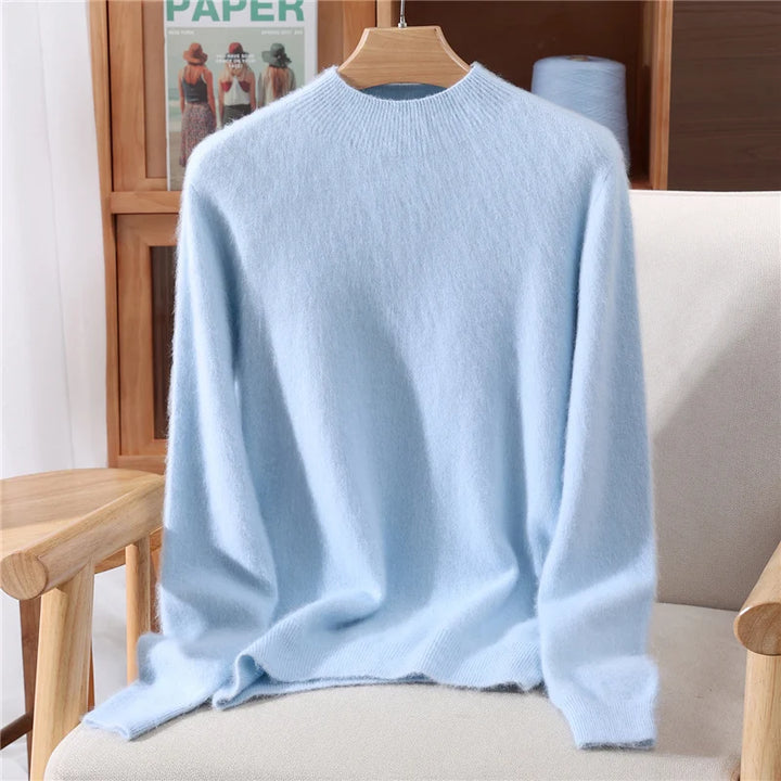 100% Mink Cashmere Autumn Winter Sweater