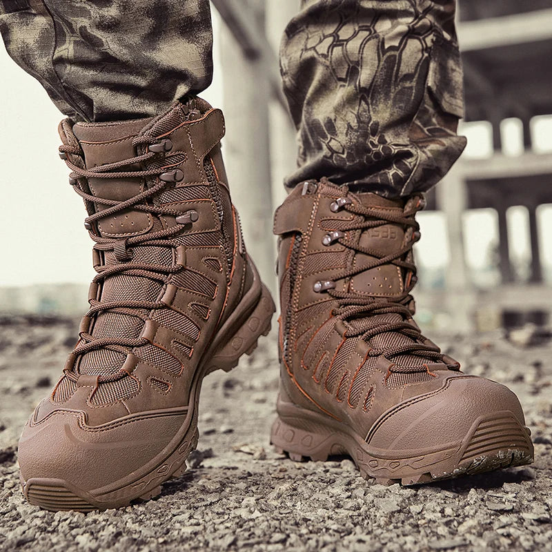 HIKRR | High-Top Waterproof Men's Tactical Boots
