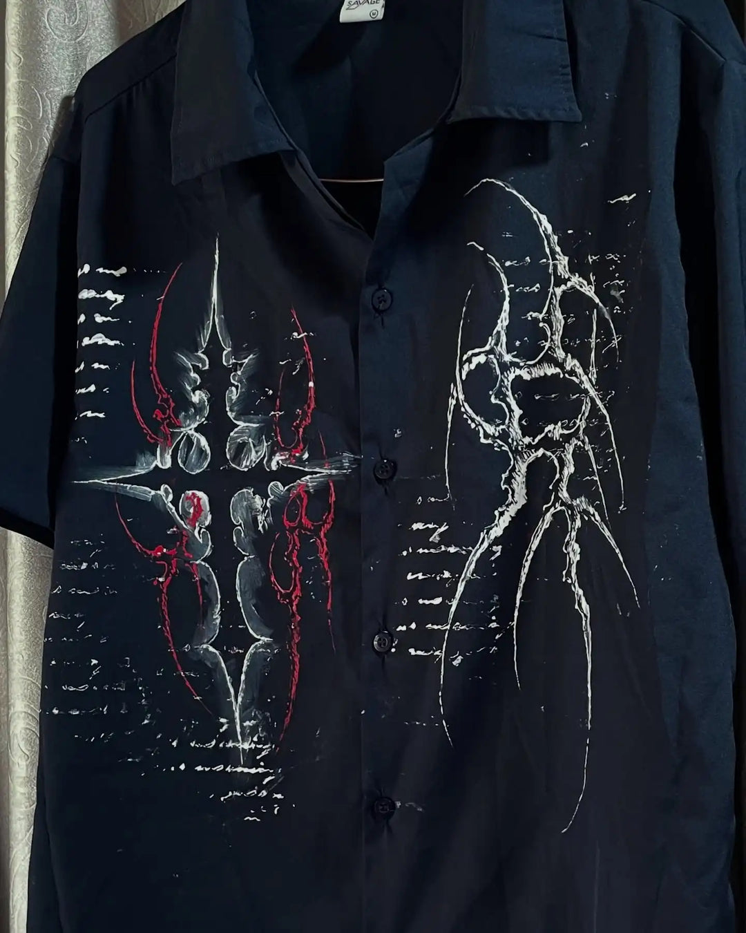 Y2K Gothic Black Retro Tee