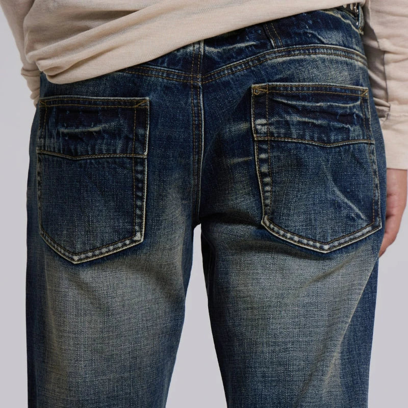 Vintage Gothic Y2K Mid Flared Bootcut Jeans