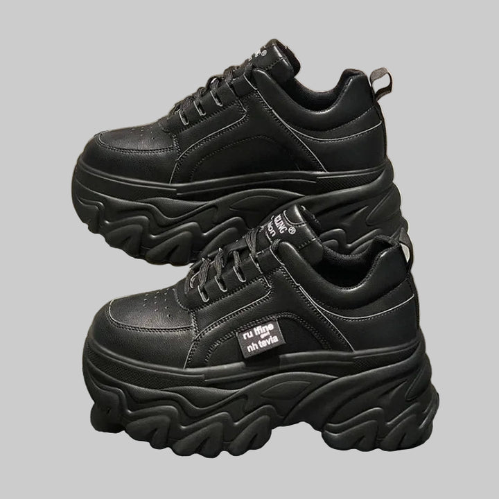 HQ PU Leather Chunky Sneakers