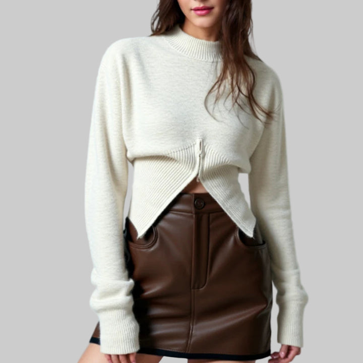 Autumn Slim Fit O-Neck Sweater