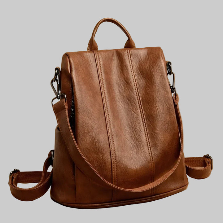 Anti-Theft Vintage Leather Fashion Backpack
