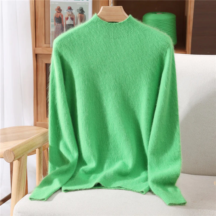 100% Mink Cashmere Autumn Winter Sweater