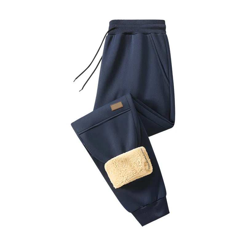 Winter Plush Thermal Fleece Sweatpants