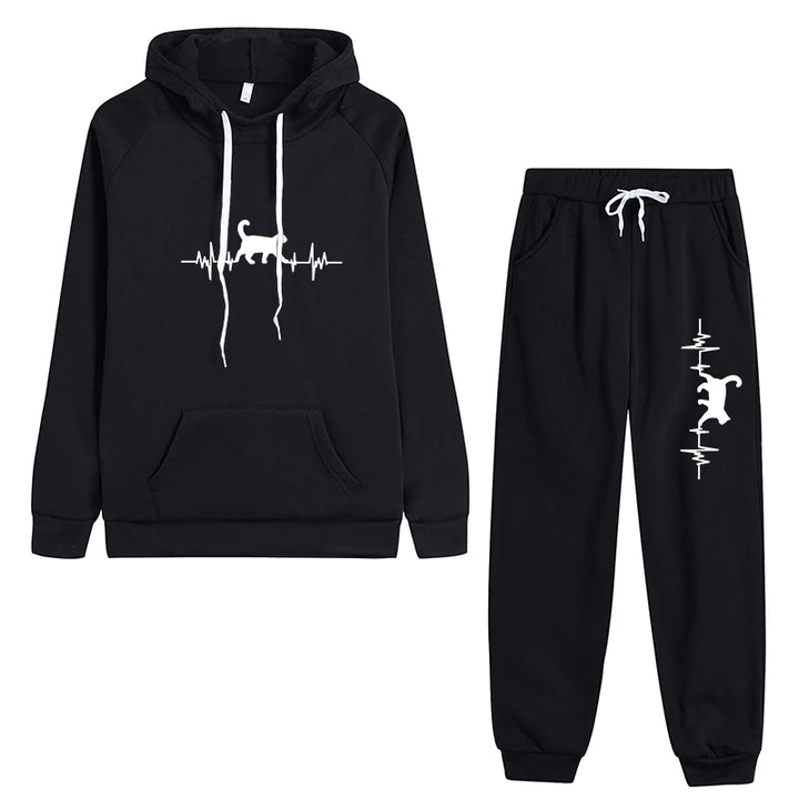 Cozy Hoodies and Pants Set