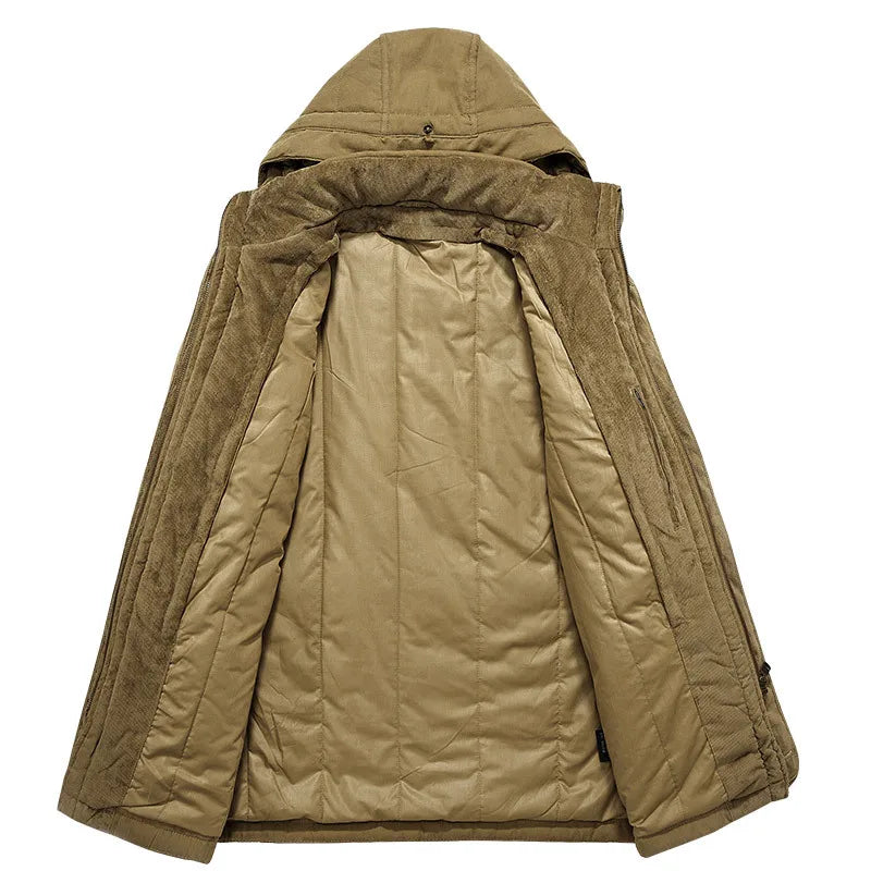 Thick Hooded Waterproof Warm Coat Winter Parka