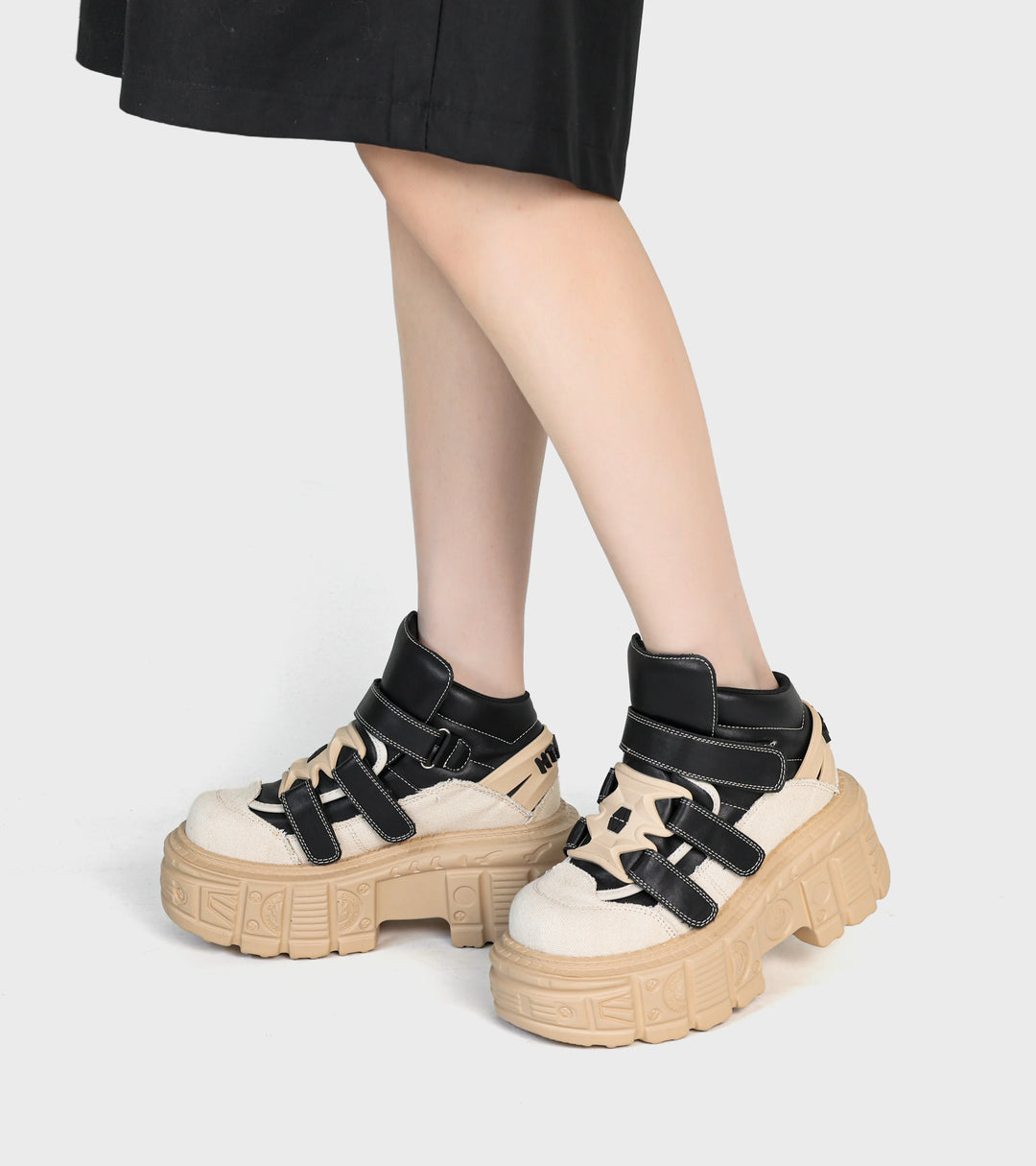 Gothic Punk Ankle Rock Boots