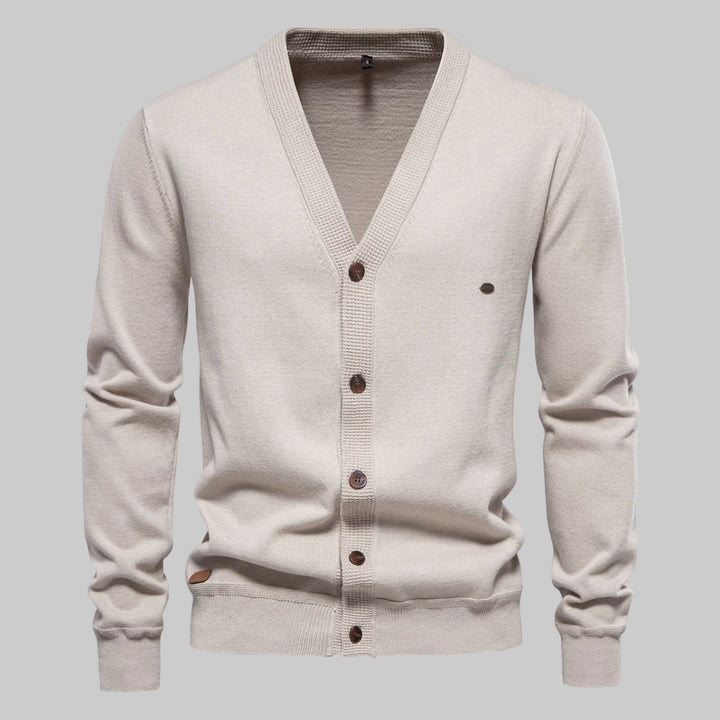 Premium Single Breasted Cotton Cardigan