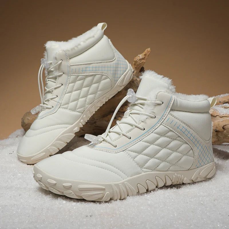 Unisex Winter Barefoot Wide Toebox Hiking Boots