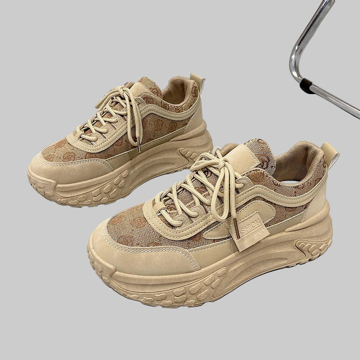 Elegant Luxury Designer Platform Sneakers