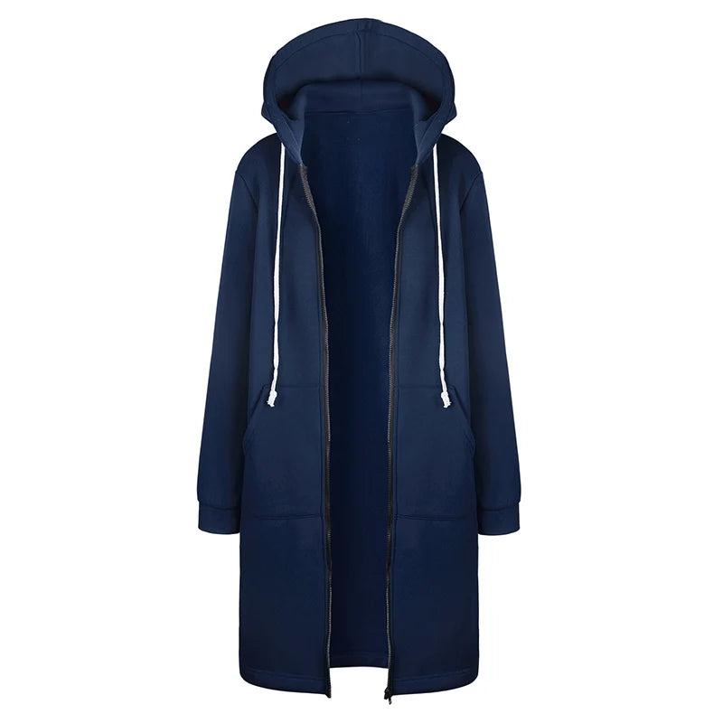 Thicken Dress Hoodies Loose Parkas